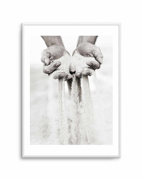 Sands of Time Art Print-PRINT-Olive et Oriel-Olive et Oriel-A5 | 5.8" x 8.3" | 14.8 x 21cm-Unframed Art Print-With White Border-Buy-Australian-Art-Prints-Online-with-Olive-et-Oriel-Your-Artwork-Specialists-Austrailia-Decorate-With-Coastal-Photo-Wall-Art-Prints-From-Our-Beach-House-Artwork-Collection-Fine-Poster-and-Framed-Artwork