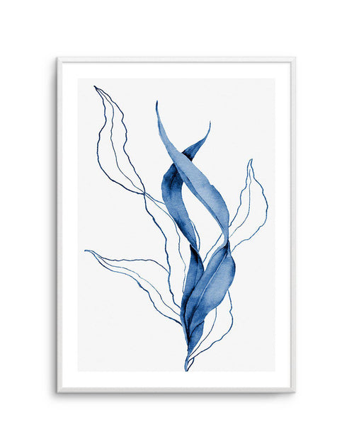 Sea Kelp Abstract I Art Print-PRINT-Olive et Oriel-Olive et Oriel-A5 | 5.8" x 8.3" | 14.8 x 21cm-Unframed Art Print-With White Border-Buy-Australian-Art-Prints-Online-with-Olive-et-Oriel-Your-Artwork-Specialists-Austrailia-Decorate-With-Coastal-Photo-Wall-Art-Prints-From-Our-Beach-House-Artwork-Collection-Fine-Poster-and-Framed-Artwork