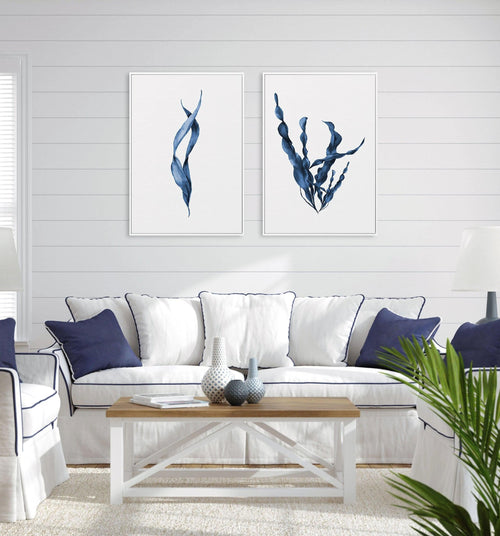 Sea Kelp IV | Framed Canvas-CANVAS-You can shop wall art online with Olive et Oriel for everything from abstract art to fun kids wall art. Our beautiful modern art prints and canvas art are available from large canvas prints to wall art paintings and our proudly Australian artwork collection offers only the highest quality framed large wall art and canvas art Australia - You can buy fashion photography prints or Hampton print posters and paintings on canvas from Olive et Oriel and have them deli