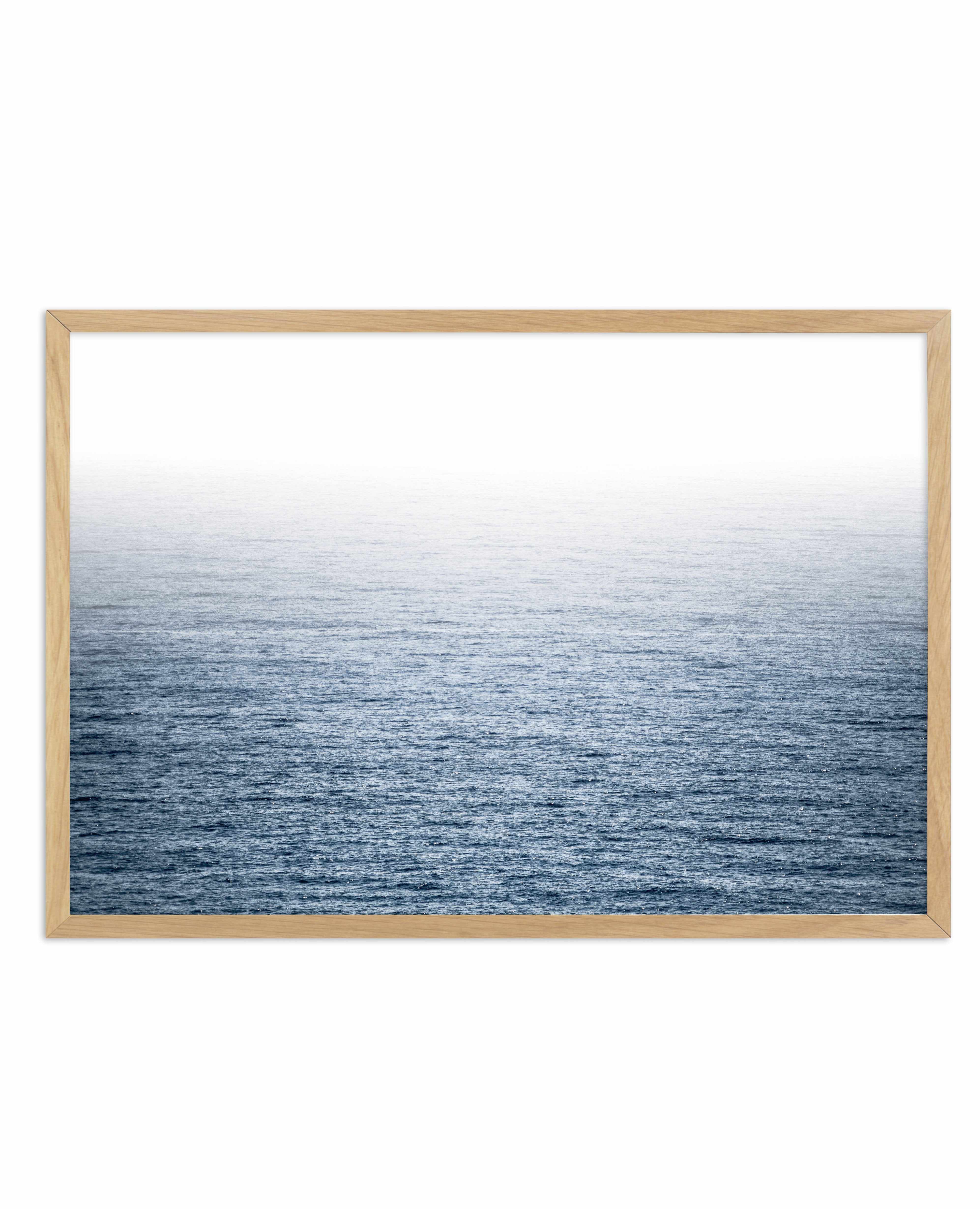 Sea Mist Art Print-PRINT-Olive et Oriel-Olive et Oriel-A4 | 8.3" x 11.7" | 21 x 29.7cm-Oak-With White Border-Buy-Australian-Art-Prints-Online-with-Olive-et-Oriel-Your-Artwork-Specialists-Austrailia-Decorate-With-Coastal-Photo-Wall-Art-Prints-From-Our-Beach-House-Artwork-Collection-Fine-Poster-and-Framed-Artwork