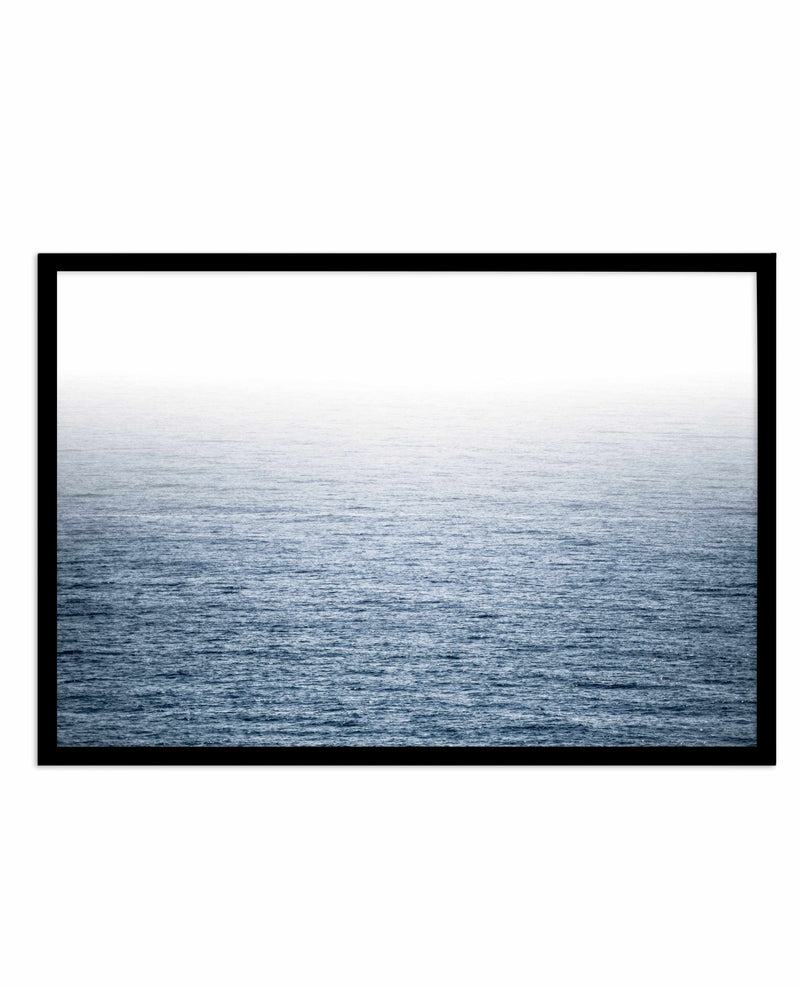 Sea Mist Art Print-PRINT-Olive et Oriel-Olive et Oriel-A4 | 8.3" x 11.7" | 21 x 29.7cm-Black-With White Border-Buy-Australian-Art-Prints-Online-with-Olive-et-Oriel-Your-Artwork-Specialists-Austrailia-Decorate-With-Coastal-Photo-Wall-Art-Prints-From-Our-Beach-House-Artwork-Collection-Fine-Poster-and-Framed-Artwork