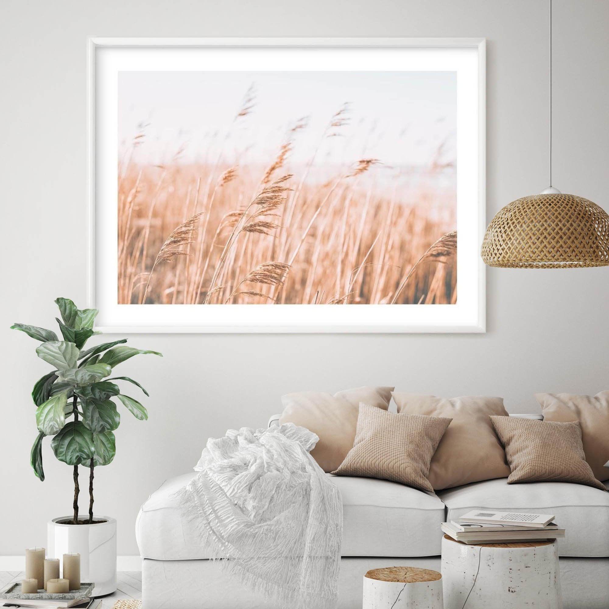 Seagrass In The Wind I | LS Art Print-PRINT-Olive et Oriel-Olive et Oriel-Buy-Australian-Art-Prints-Online-with-Olive-et-Oriel-Your-Artwork-Specialists-Austrailia-Decorate-With-Coastal-Photo-Wall-Art-Prints-From-Our-Beach-House-Artwork-Collection-Fine-Poster-and-Framed-Artwork