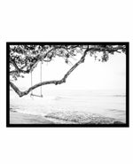 Seaside Bliss | B&W Art Print-PRINT-Olive et Oriel-Olive et Oriel-A5 | 5.8" x 8.3" | 14.8 x 21cm-Black-With White Border-Buy-Australian-Art-Prints-Online-with-Olive-et-Oriel-Your-Artwork-Specialists-Austrailia-Decorate-With-Coastal-Photo-Wall-Art-Prints-From-Our-Beach-House-Artwork-Collection-Fine-Poster-and-Framed-Artwork