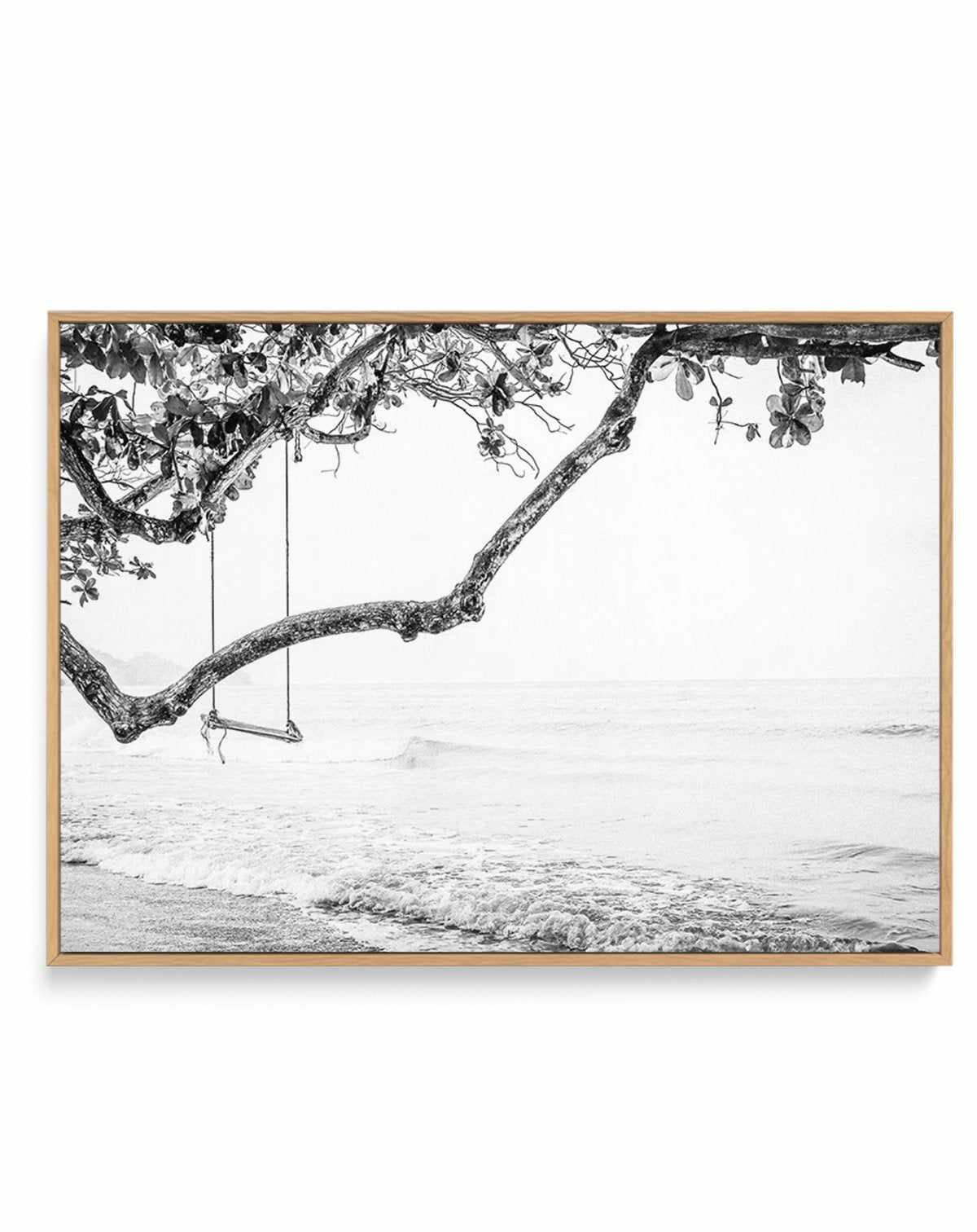 Seaside Bliss | B&W | Framed Canvas-CANVAS-You can shop wall art online with Olive et Oriel for everything from abstract art to fun kids wall art. Our beautiful modern art prints and canvas art are available from large canvas prints to wall art paintings and our proudly Australian artwork collection offers only the highest quality framed large wall art and canvas art Australia - You can buy fashion photography prints or Hampton print posters and paintings on canvas from Olive et Oriel and have t