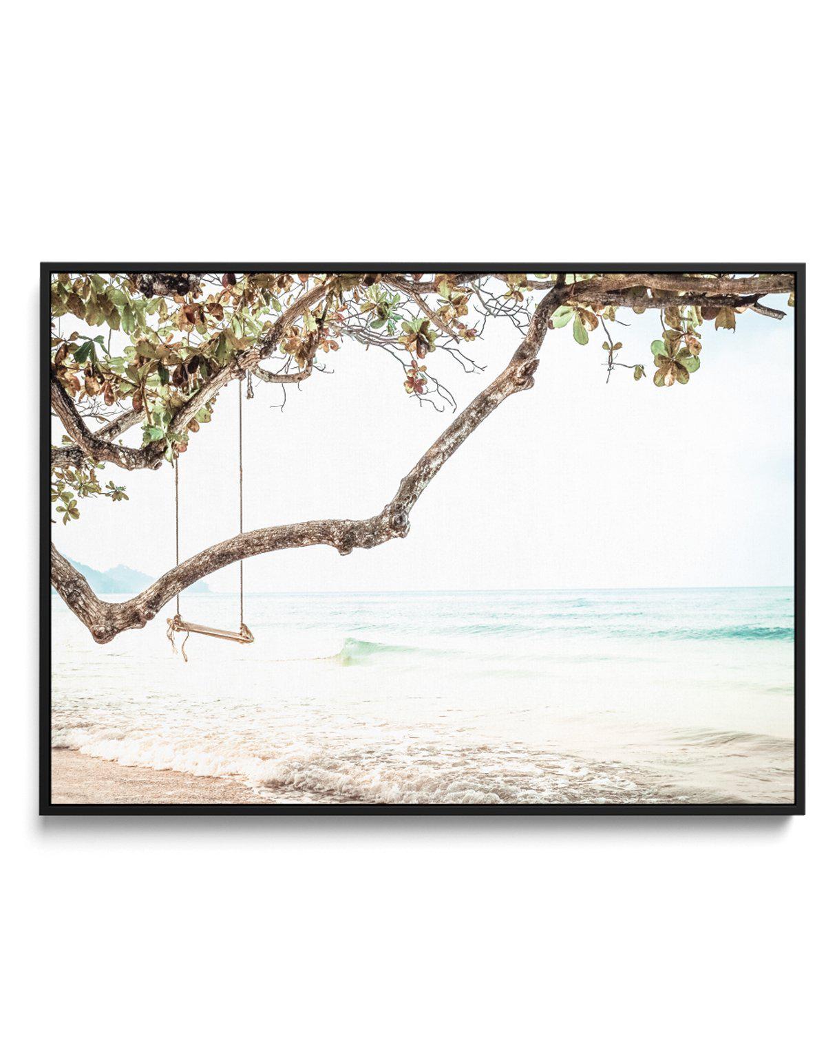 Seaside Bliss | Framed Canvas-CANVAS-You can shop wall art online with Olive et Oriel for everything from abstract art to fun kids wall art. Our beautiful modern art prints and canvas art are available from large canvas prints to wall art paintings and our proudly Australian artwork collection offers only the highest quality framed large wall art and canvas art Australia - You can buy fashion photography prints or Hampton print posters and paintings on canvas from Olive et Oriel and have them de