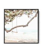 Seaside Bliss SQ | Framed Canvas Art-CANVAS-You can shop wall art online with Olive et Oriel for everything from abstract art to fun kids wall art. Our beautiful modern art prints and canvas art are available from large canvas prints to wall art paintings and our proudly Australian artwork collection offers only the highest quality framed large wall art and canvas art Australia - You can buy fashion photography prints or Hampton print posters and paintings on canvas from Olive et Oriel and have 
