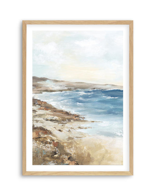 Seaside I Art Print | PT-PRINT-Olive et Oriel-PI Creative Contract 2-A5 | 5.8" x 8.3" | 14.8 x 21cm-Oak-With White Border-Buy-Australian-Art-Prints-Online-with-Olive-et-Oriel-Your-Artwork-Specialists-Austrailia-Decorate-With-Coastal-Photo-Wall-Art-Prints-From-Our-Beach-House-Artwork-Collection-Fine-Poster-and-Framed-Artwork
