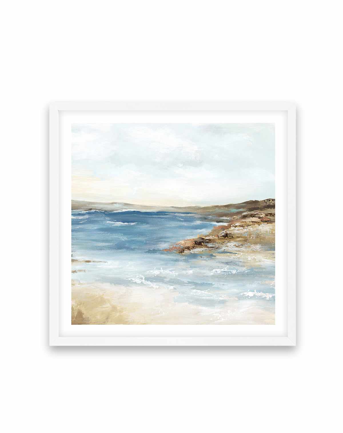 Seaside II Square Art Print