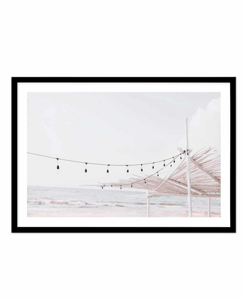 Seaside in Tulum Art Print-PRINT-Olive et Oriel-Olive et Oriel-A5 | 5.8" x 8.3" | 14.8 x 21cm-Black-With White Border-Buy-Australian-Art-Prints-Online-with-Olive-et-Oriel-Your-Artwork-Specialists-Austrailia-Decorate-With-Coastal-Photo-Wall-Art-Prints-From-Our-Beach-House-Artwork-Collection-Fine-Poster-and-Framed-Artwork