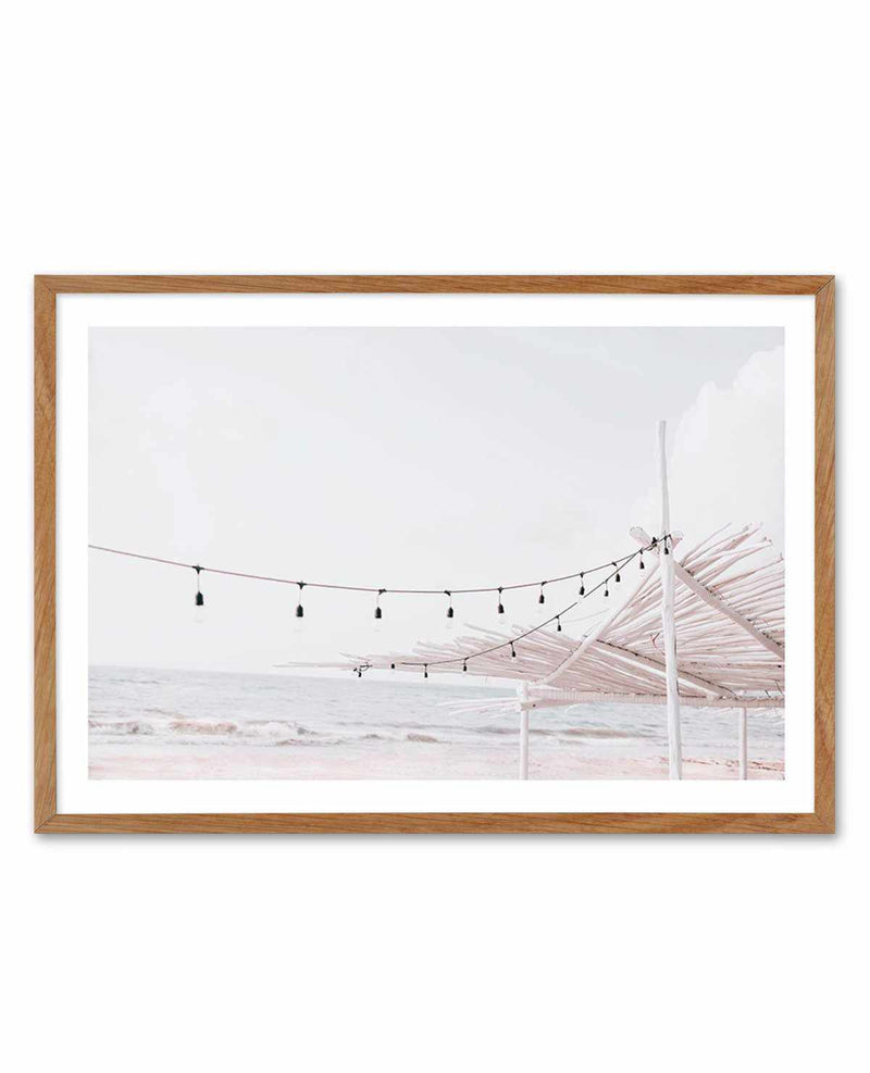 Seaside in Tulum Art Print-PRINT-Olive et Oriel-Olive et Oriel-50x70 cm | 19.6" x 27.5"-Walnut-With White Border-Buy-Australian-Art-Prints-Online-with-Olive-et-Oriel-Your-Artwork-Specialists-Austrailia-Decorate-With-Coastal-Photo-Wall-Art-Prints-From-Our-Beach-House-Artwork-Collection-Fine-Poster-and-Framed-Artwork
