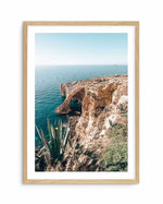 Seaside View, Malta Art Print-PRINT-Olive et Oriel-Olive et Oriel-A5 | 5.8" x 8.3" | 14.8 x 21cm-Oak-With White Border-Buy-Australian-Art-Prints-Online-with-Olive-et-Oriel-Your-Artwork-Specialists-Austrailia-Decorate-With-Coastal-Photo-Wall-Art-Prints-From-Our-Beach-House-Artwork-Collection-Fine-Poster-and-Framed-Artwork