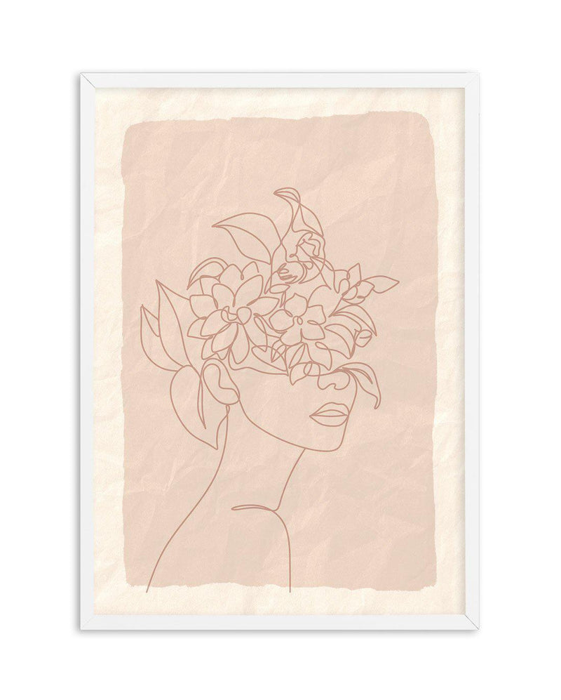 She Blooms I Art Print-PRINT-Olive et Oriel-Olive et Oriel-A5 | 5.8" x 8.3" | 14.8 x 21cm-White-With White Border-Buy-Australian-Art-Prints-Online-with-Olive-et-Oriel-Your-Artwork-Specialists-Austrailia-Decorate-With-Coastal-Photo-Wall-Art-Prints-From-Our-Beach-House-Artwork-Collection-Fine-Poster-and-Framed-Artwork