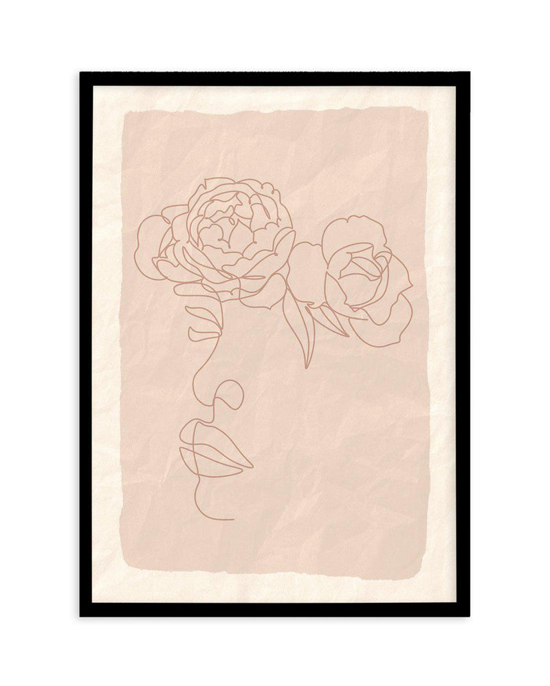 She Blooms II Art Print-PRINT-Olive et Oriel-Olive et Oriel-A5 | 5.8" x 8.3" | 14.8 x 21cm-Black-With White Border-Buy-Australian-Art-Prints-Online-with-Olive-et-Oriel-Your-Artwork-Specialists-Austrailia-Decorate-With-Coastal-Photo-Wall-Art-Prints-From-Our-Beach-House-Artwork-Collection-Fine-Poster-and-Framed-Artwork