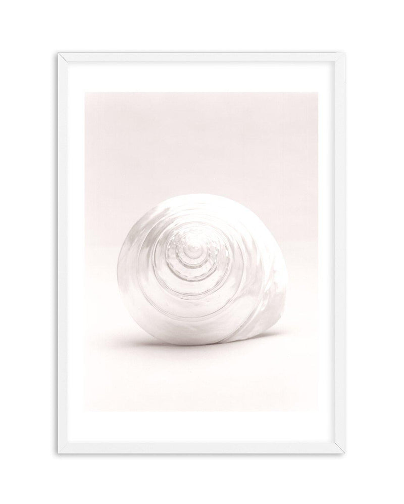 Shell I Art Print-PRINT-Olive et Oriel-Olive et Oriel-A5 | 5.8" x 8.3" | 14.8 x 21cm-White-With White Border-Buy-Australian-Art-Prints-Online-with-Olive-et-Oriel-Your-Artwork-Specialists-Austrailia-Decorate-With-Coastal-Photo-Wall-Art-Prints-From-Our-Beach-House-Artwork-Collection-Fine-Poster-and-Framed-Artwork