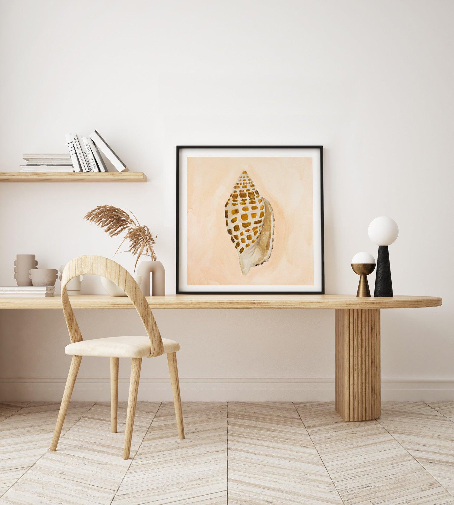 Bohemian Shell I by Natalie Jane Art Print