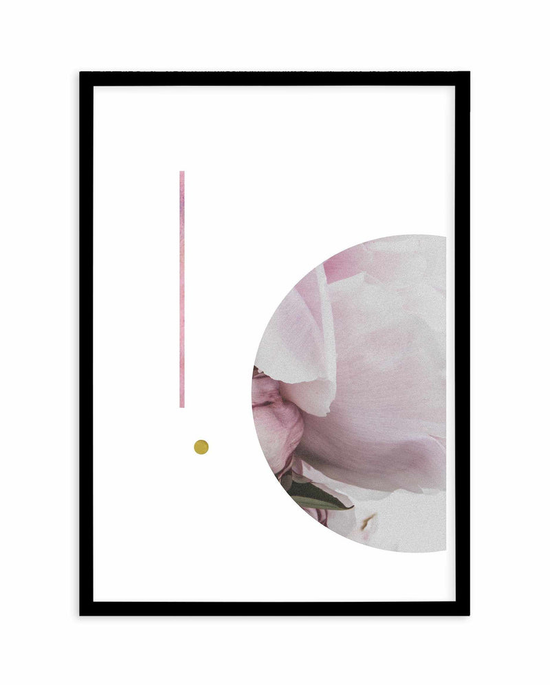 She's Happy Art Print-PRINT-Olive et Oriel-Olive et Oriel-A4 | 8.3" x 11.7" | 21 x 29.7cm-Black-With White Border-Buy-Australian-Art-Prints-Online-with-Olive-et-Oriel-Your-Artwork-Specialists-Austrailia-Decorate-With-Coastal-Photo-Wall-Art-Prints-From-Our-Beach-House-Artwork-Collection-Fine-Poster-and-Framed-Artwork