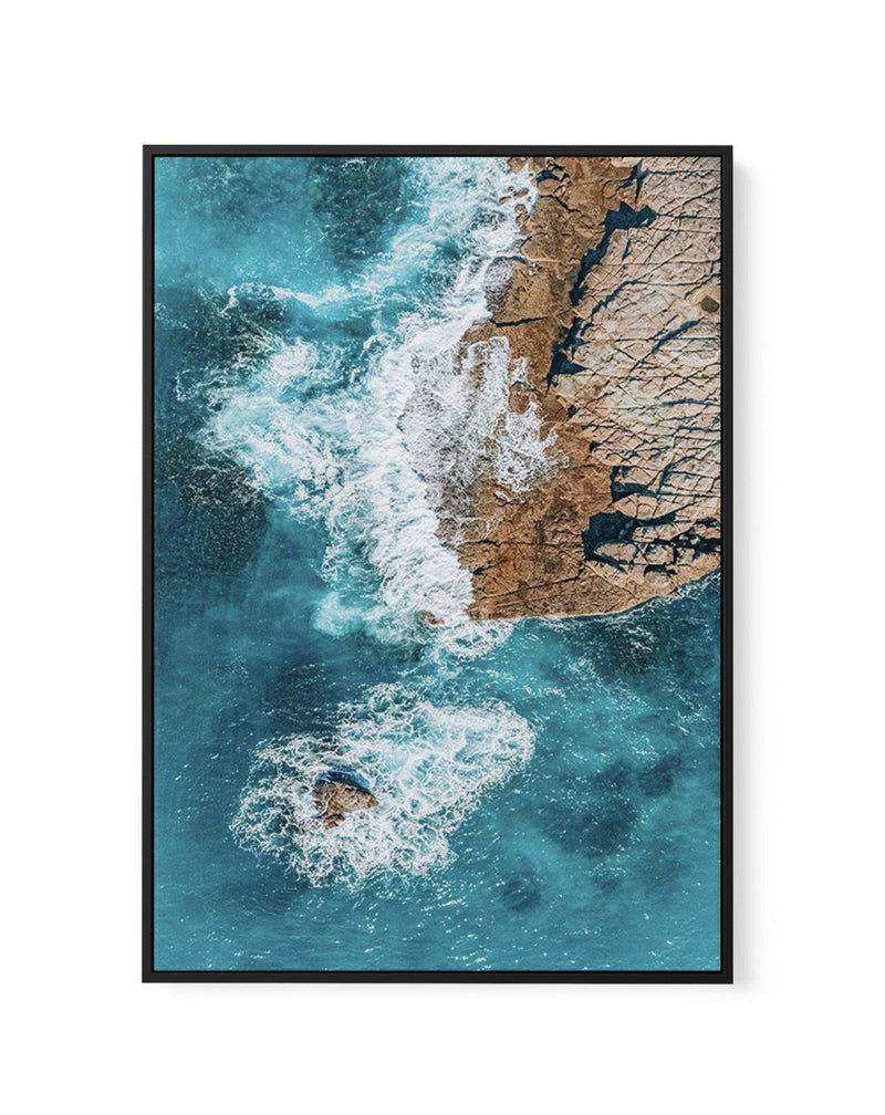 Short Point Headland III | Framed Canvas-CANVAS-You can shop wall art online with Olive et Oriel for everything from abstract art to fun kids wall art. Our beautiful modern art prints and canvas art are available from large canvas prints to wall art paintings and our proudly Australian artwork collection offers only the highest quality framed large wall art and canvas art Australia - You can buy fashion photography prints or Hampton print posters and paintings on canvas from Olive et Oriel and h