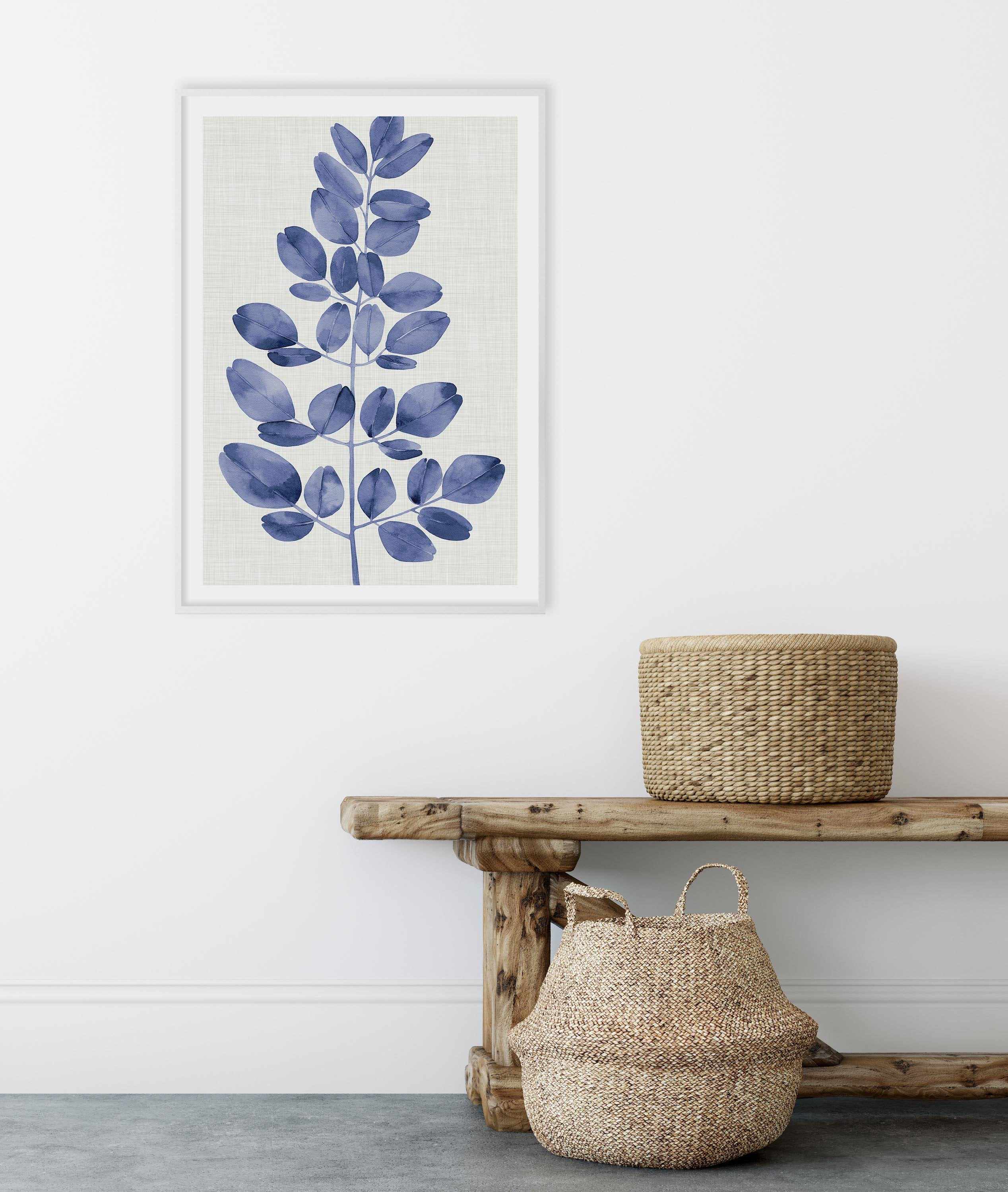 Simple Leaf Art Print-PRINT-Olive et Oriel-Olive et Oriel-Buy-Australian-Art-Prints-Online-with-Olive-et-Oriel-Your-Artwork-Specialists-Austrailia-Decorate-With-Coastal-Photo-Wall-Art-Prints-From-Our-Beach-House-Artwork-Collection-Fine-Poster-and-Framed-Artwork