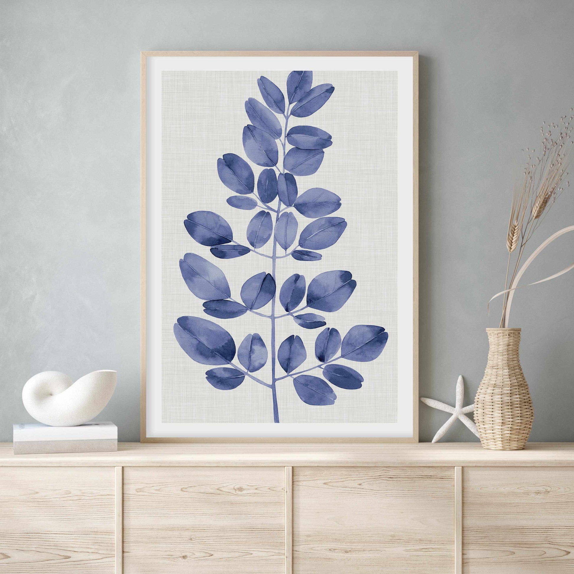 Simple Leaf Art Print-PRINT-Olive et Oriel-Olive et Oriel-Buy-Australian-Art-Prints-Online-with-Olive-et-Oriel-Your-Artwork-Specialists-Austrailia-Decorate-With-Coastal-Photo-Wall-Art-Prints-From-Our-Beach-House-Artwork-Collection-Fine-Poster-and-Framed-Artwork