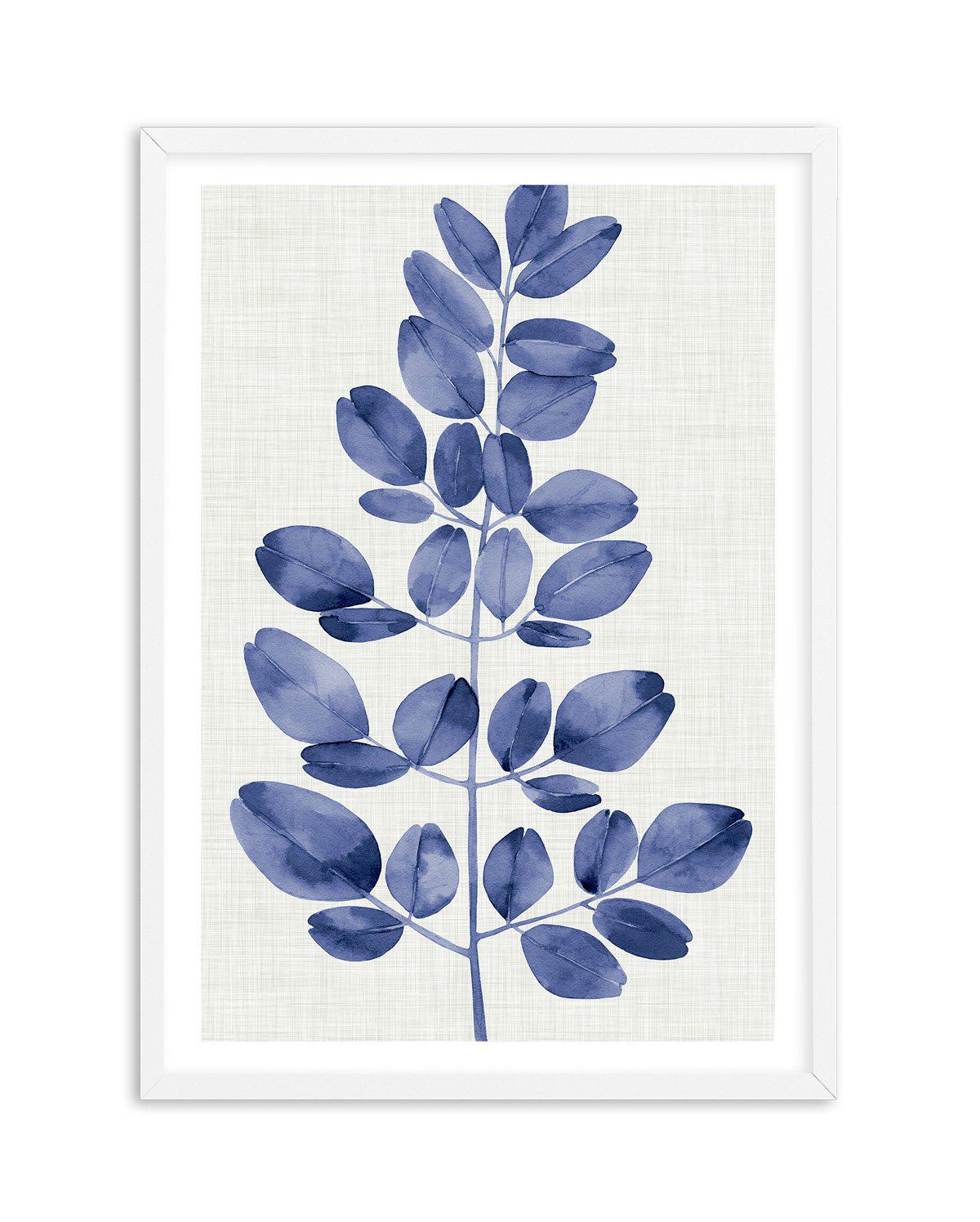 Simple Leaf Art Print-PRINT-Olive et Oriel-Olive et Oriel-A5 | 5.8" x 8.3" | 14.8 x 21cm-White-With White Border-Buy-Australian-Art-Prints-Online-with-Olive-et-Oriel-Your-Artwork-Specialists-Austrailia-Decorate-With-Coastal-Photo-Wall-Art-Prints-From-Our-Beach-House-Artwork-Collection-Fine-Poster-and-Framed-Artwork