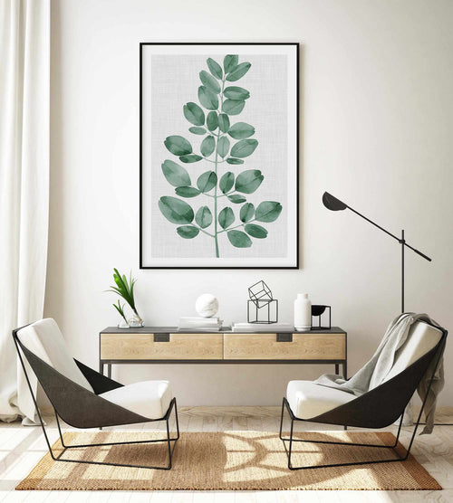 Simple Leaf Green I Art Print-PRINT-Olive et Oriel-Olive et Oriel-Buy-Australian-Art-Prints-Online-with-Olive-et-Oriel-Your-Artwork-Specialists-Austrailia-Decorate-With-Coastal-Photo-Wall-Art-Prints-From-Our-Beach-House-Artwork-Collection-Fine-Poster-and-Framed-Artwork