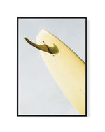 Single Fin Burnt Lemon by Mario Stefanelli | Framed Canvas-CANVAS-You can shop wall art online with Olive et Oriel for everything from abstract art to fun kids wall art. Our beautiful modern art prints and canvas art are available from large canvas prints to wall art paintings and our proudly Australian artwork collection offers only the highest quality framed large wall art and canvas art Australia - You can buy fashion photography prints or Hampton print posters and paintings on canvas from Ol