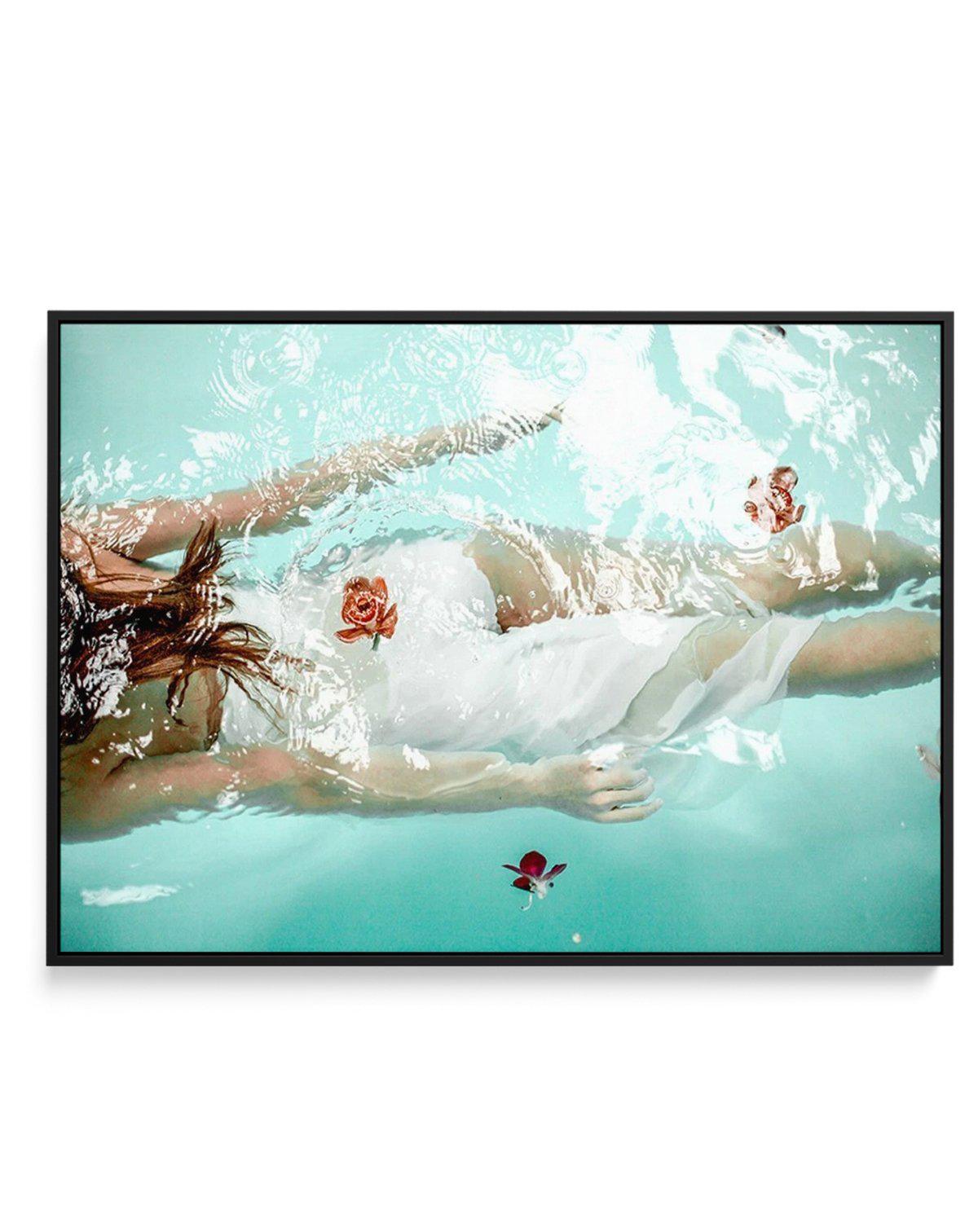 Siren I | Framed Canvas-CANVAS-You can shop wall art online with Olive et Oriel for everything from abstract art to fun kids wall art. Our beautiful modern art prints and canvas art are available from large canvas prints to wall art paintings and our proudly Australian artwork collection offers only the highest quality framed large wall art and canvas art Australia - You can buy fashion photography prints or Hampton print posters and paintings on canvas from Olive et Oriel and have them delivere