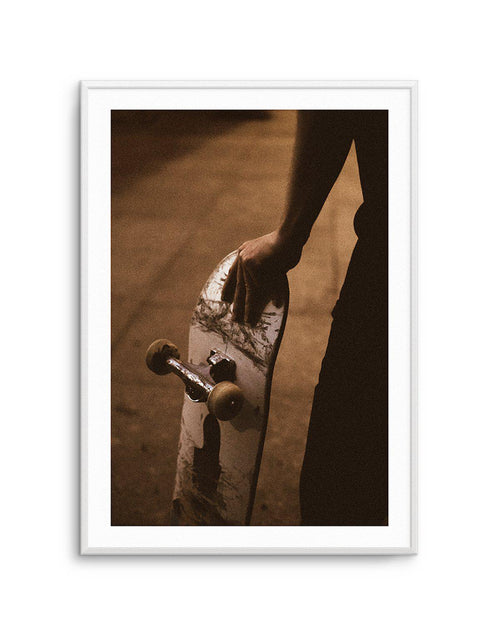 Skate, NYC by Mario Stefanelli Art Print-PRINT-Olive et Oriel-Mario Stefanelli-A5 | 5.8" x 8.3" | 14.8 x 21cm-Unframed Art Print-With White Border-Buy-Australian-Art-Prints-Online-with-Olive-et-Oriel-Your-Artwork-Specialists-Austrailia-Decorate-With-Coastal-Photo-Wall-Art-Prints-From-Our-Beach-House-Artwork-Collection-Fine-Poster-and-Framed-Artwork