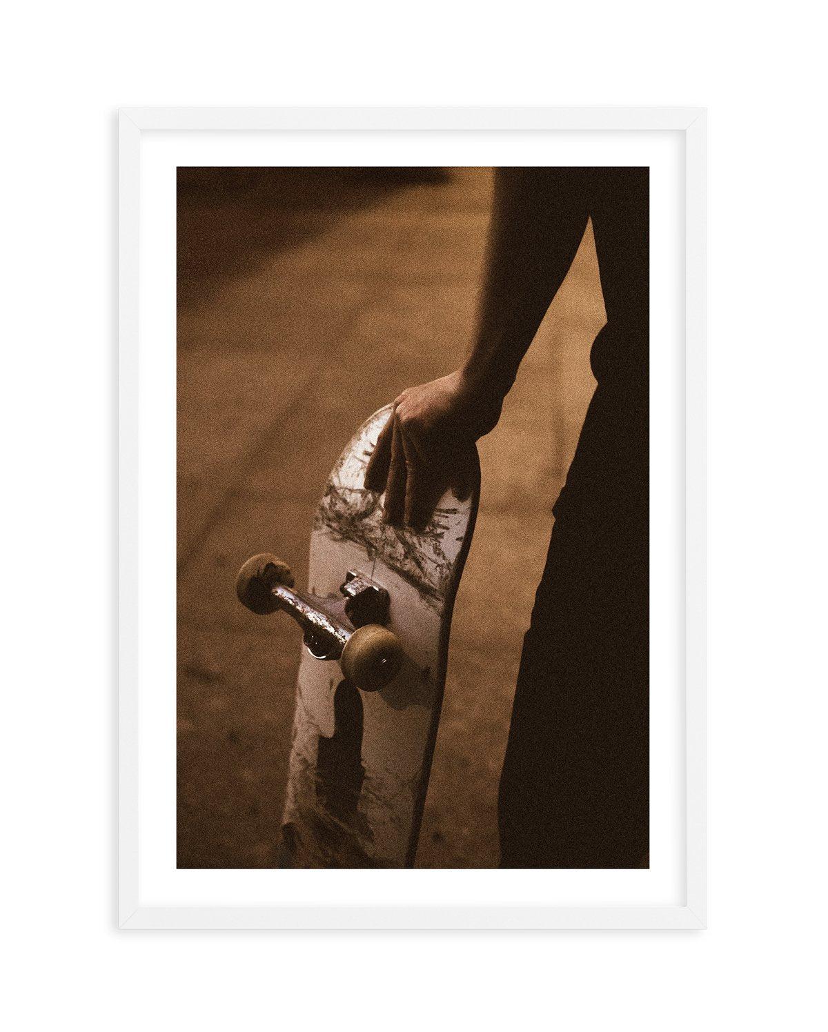 Skate, NYC by Mario Stefanelli Art Print-PRINT-Olive et Oriel-Mario Stefanelli-A5 | 5.8" x 8.3" | 14.8 x 21cm-White-With White Border-Buy-Australian-Art-Prints-Online-with-Olive-et-Oriel-Your-Artwork-Specialists-Austrailia-Decorate-With-Coastal-Photo-Wall-Art-Prints-From-Our-Beach-House-Artwork-Collection-Fine-Poster-and-Framed-Artwork