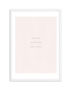 Sky Above, Earth Below, Peace Within Art Print-PRINT-Olive et Oriel-Olive et Oriel-A5 | 5.8" x 8.3" | 14.8 x 21cm-White-With White Border-Buy-Australian-Art-Prints-Online-with-Olive-et-Oriel-Your-Artwork-Specialists-Austrailia-Decorate-With-Coastal-Photo-Wall-Art-Prints-From-Our-Beach-House-Artwork-Collection-Fine-Poster-and-Framed-Artwork