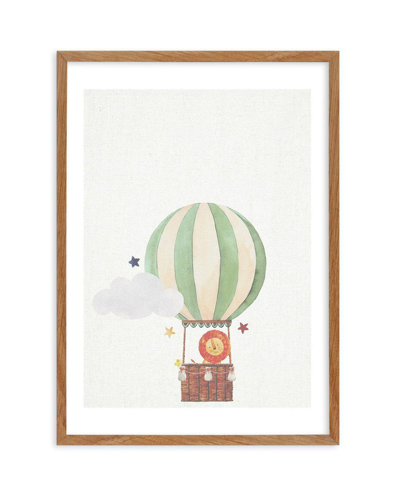 Sky Friends on Linen I Art Print-PRINT-Olive et Oriel-Olive et Oriel-50x70 cm | 19.6" x 27.5"-Walnut-With White Border-Buy-Australian-Art-Prints-Online-with-Olive-et-Oriel-Your-Artwork-Specialists-Austrailia-Decorate-With-Coastal-Photo-Wall-Art-Prints-From-Our-Beach-House-Artwork-Collection-Fine-Poster-and-Framed-Artwork