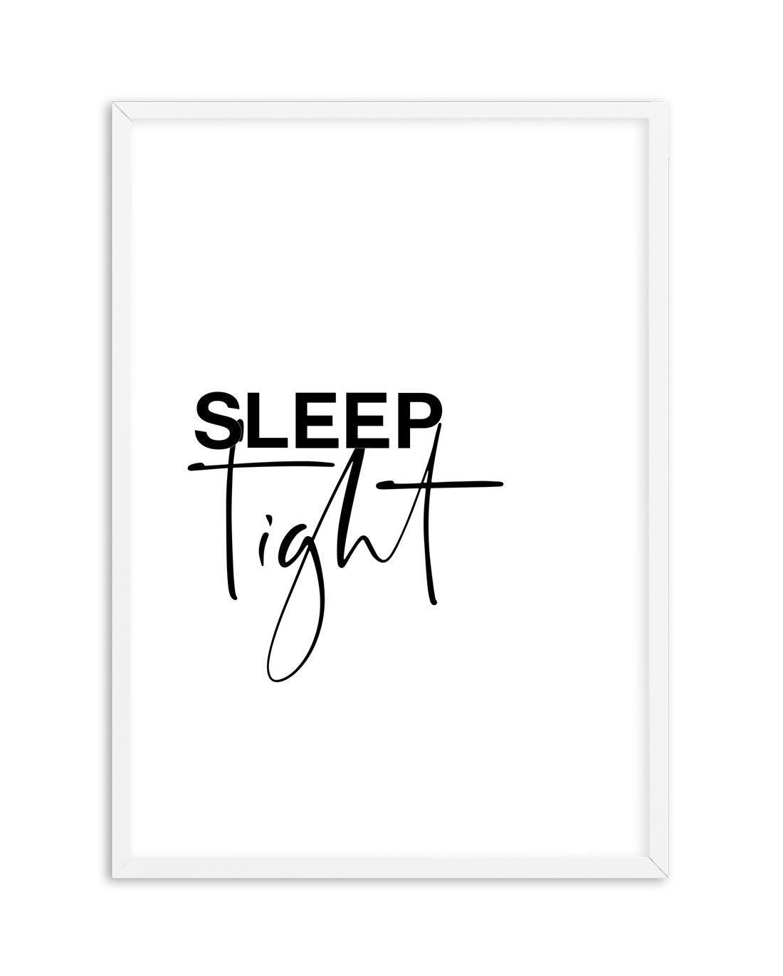 Sleep Tight Art Print-PRINT-Olive et Oriel-Olive et Oriel-A5 | 5.8" x 8.3" | 14.8 x 21cm-White-With White Border-Buy-Australian-Art-Prints-Online-with-Olive-et-Oriel-Your-Artwork-Specialists-Austrailia-Decorate-With-Coastal-Photo-Wall-Art-Prints-From-Our-Beach-House-Artwork-Collection-Fine-Poster-and-Framed-Artwork