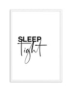 Sleep Tight Art Print-PRINT-Olive et Oriel-Olive et Oriel-A5 | 5.8" x 8.3" | 14.8 x 21cm-White-With White Border-Buy-Australian-Art-Prints-Online-with-Olive-et-Oriel-Your-Artwork-Specialists-Austrailia-Decorate-With-Coastal-Photo-Wall-Art-Prints-From-Our-Beach-House-Artwork-Collection-Fine-Poster-and-Framed-Artwork