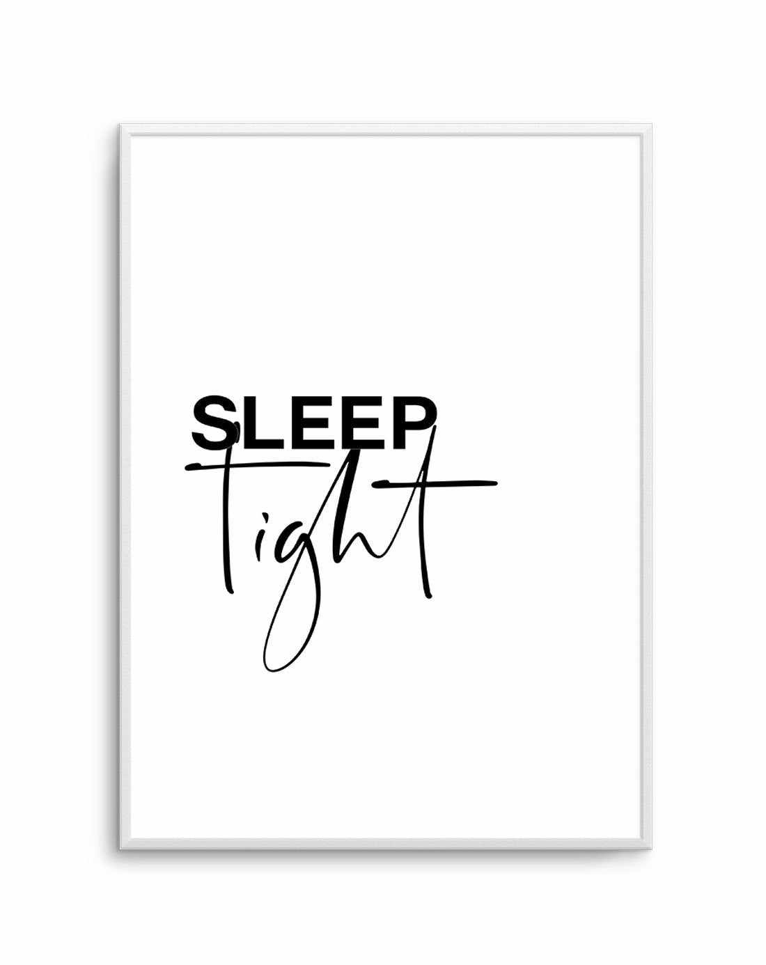 Sleep Tight Art Print-PRINT-Olive et Oriel-Olive et Oriel-A5 | 5.8" x 8.3" | 14.8 x 21cm-Unframed Art Print-With White Border-Buy-Australian-Art-Prints-Online-with-Olive-et-Oriel-Your-Artwork-Specialists-Austrailia-Decorate-With-Coastal-Photo-Wall-Art-Prints-From-Our-Beach-House-Artwork-Collection-Fine-Poster-and-Framed-Artwork