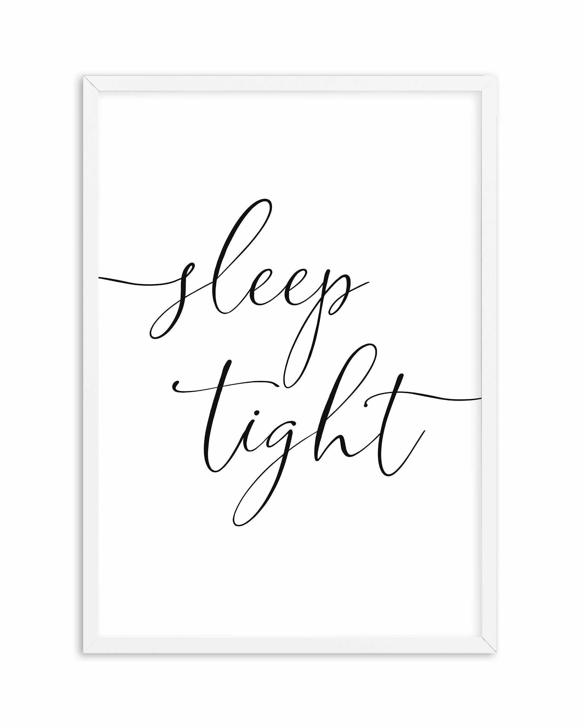 Sleep Tight Art Print-PRINT-Olive et Oriel-Olive et Oriel-A5 | 5.8" x 8.3" | 14.8 x 21cm-White-With White Border-Buy-Australian-Art-Prints-Online-with-Olive-et-Oriel-Your-Artwork-Specialists-Austrailia-Decorate-With-Coastal-Photo-Wall-Art-Prints-From-Our-Beach-House-Artwork-Collection-Fine-Poster-and-Framed-Artwork