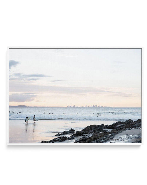 Snapper to Surfers Paradise | Framed Canvas-CANVAS-You can shop wall art online with Olive et Oriel for everything from abstract art to fun kids wall art. Our beautiful modern art prints and canvas art are available from large canvas prints to wall art paintings and our proudly Australian artwork collection offers only the highest quality framed large wall art and canvas art Australia - You can buy fashion photography prints or Hampton print posters and paintings on canvas from Olive et Oriel an