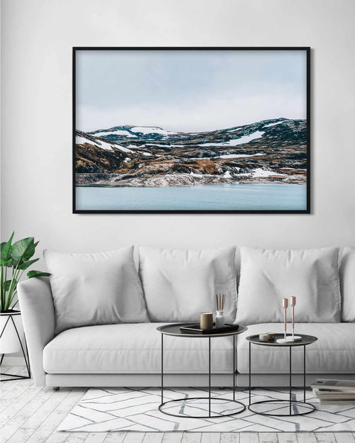 Snow By The Sea Art Print-PRINT-Olive et Oriel-Olive et Oriel-Buy-Australian-Art-Prints-Online-with-Olive-et-Oriel-Your-Artwork-Specialists-Austrailia-Decorate-With-Coastal-Photo-Wall-Art-Prints-From-Our-Beach-House-Artwork-Collection-Fine-Poster-and-Framed-Artwork