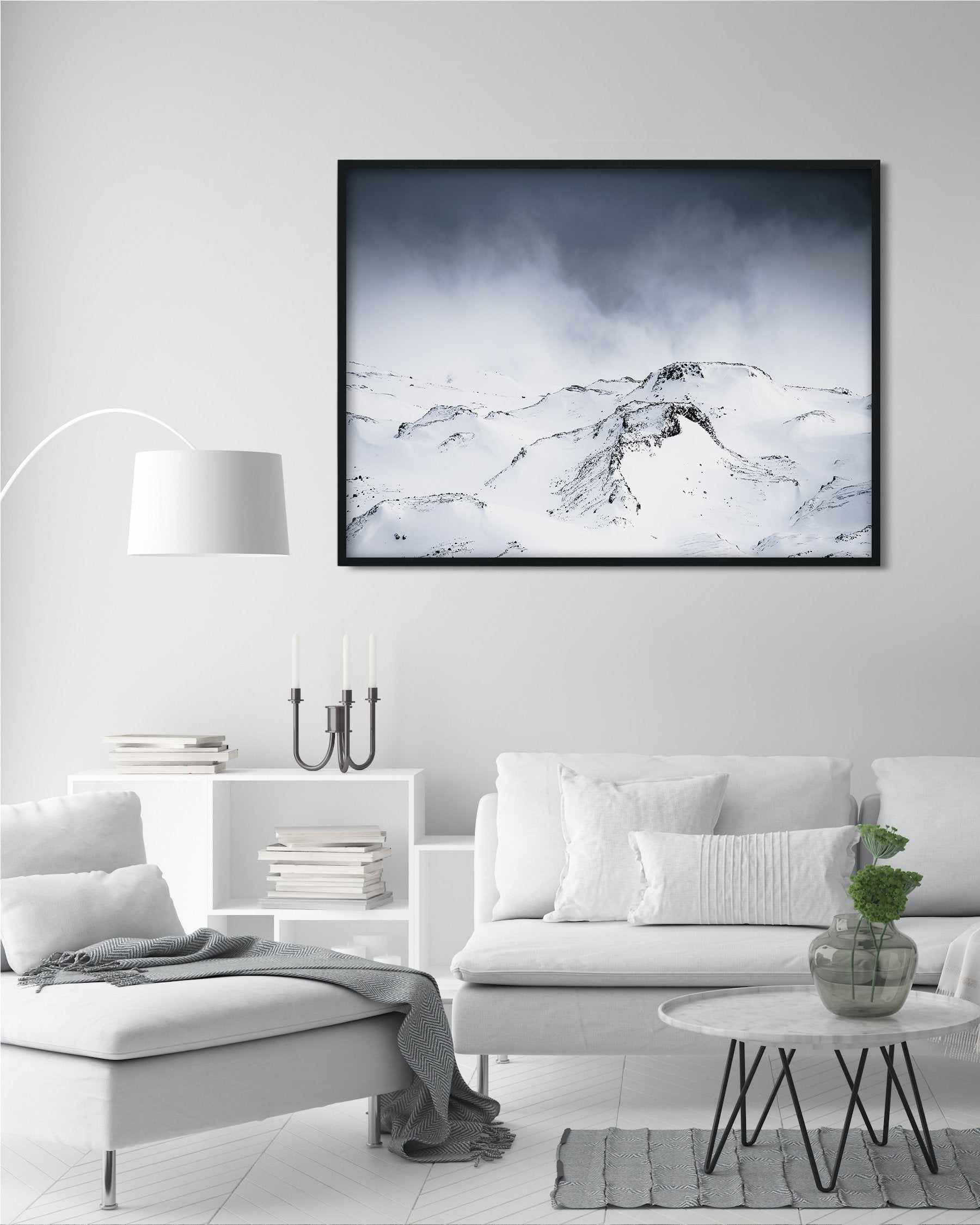 Snow Views Art Print-PRINT-Olive et Oriel-Olive et Oriel-Buy-Australian-Art-Prints-Online-with-Olive-et-Oriel-Your-Artwork-Specialists-Austrailia-Decorate-With-Coastal-Photo-Wall-Art-Prints-From-Our-Beach-House-Artwork-Collection-Fine-Poster-and-Framed-Artwork