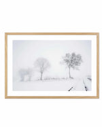 Snowy Roads | LS Art Print-PRINT-Olive et Oriel-Olive et Oriel-A5 | 5.8" x 8.3" | 14.8 x 21cm-Oak-With White Border-Buy-Australian-Art-Prints-Online-with-Olive-et-Oriel-Your-Artwork-Specialists-Austrailia-Decorate-With-Coastal-Photo-Wall-Art-Prints-From-Our-Beach-House-Artwork-Collection-Fine-Poster-and-Framed-Artwork