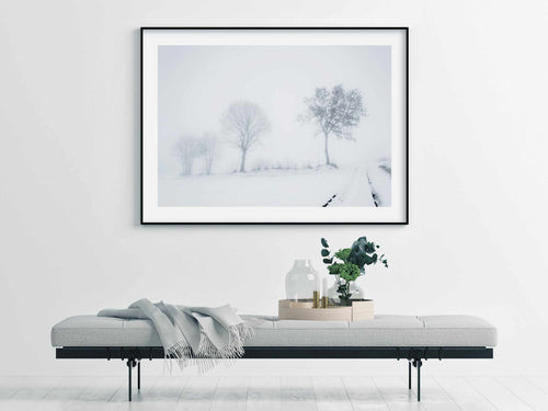 Snowy Roads | LS Art Print-PRINT-Olive et Oriel-Olive et Oriel-Buy-Australian-Art-Prints-Online-with-Olive-et-Oriel-Your-Artwork-Specialists-Austrailia-Decorate-With-Coastal-Photo-Wall-Art-Prints-From-Our-Beach-House-Artwork-Collection-Fine-Poster-and-Framed-Artwork