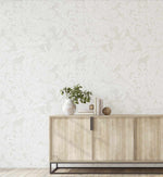 Soft Foliage | Neutral Wallpaper - Olive et Oriel