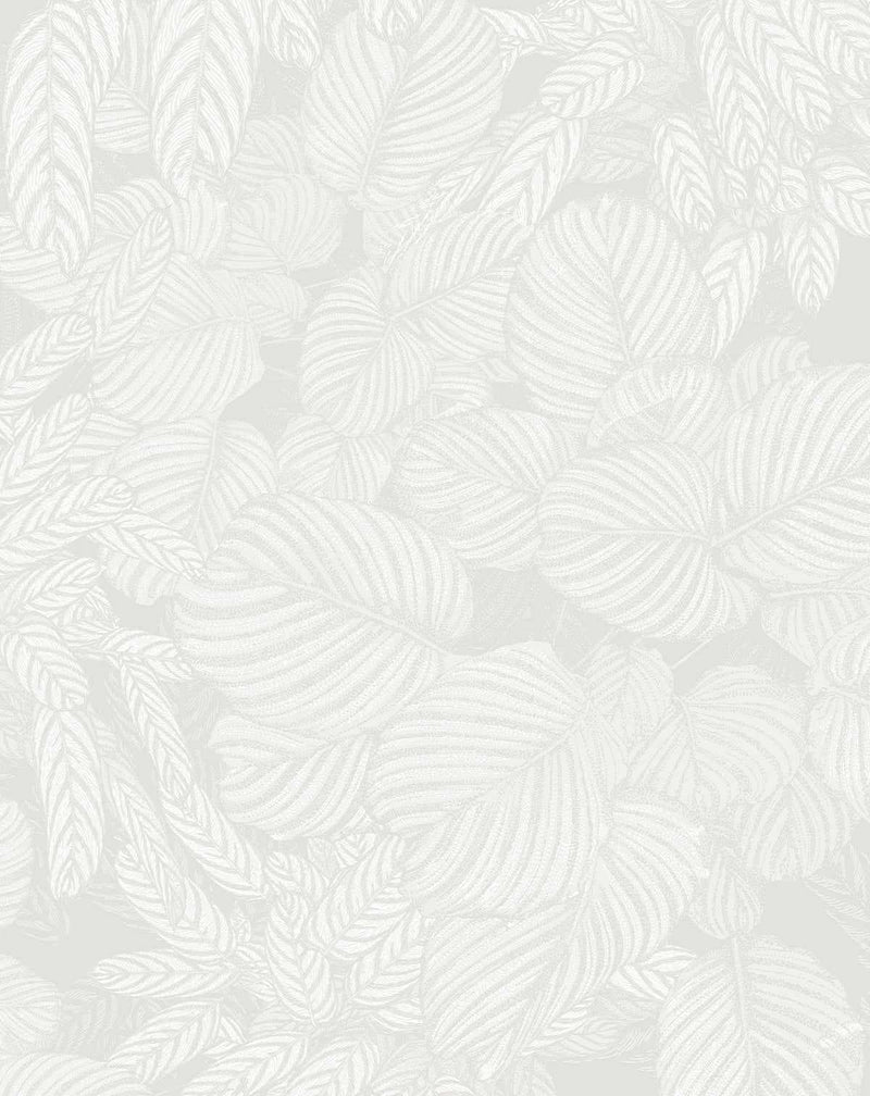 Soft Foliage | Neutral Wallpaper - Olive et Oriel