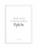 Spread The Love Art Print-PRINT-Olive et Oriel-Olive et Oriel-A5 | 5.8" x 8.3" | 14.8 x 21cm-White-With White Border-Buy-Australian-Art-Prints-Online-with-Olive-et-Oriel-Your-Artwork-Specialists-Austrailia-Decorate-With-Coastal-Photo-Wall-Art-Prints-From-Our-Beach-House-Artwork-Collection-Fine-Poster-and-Framed-Artwork