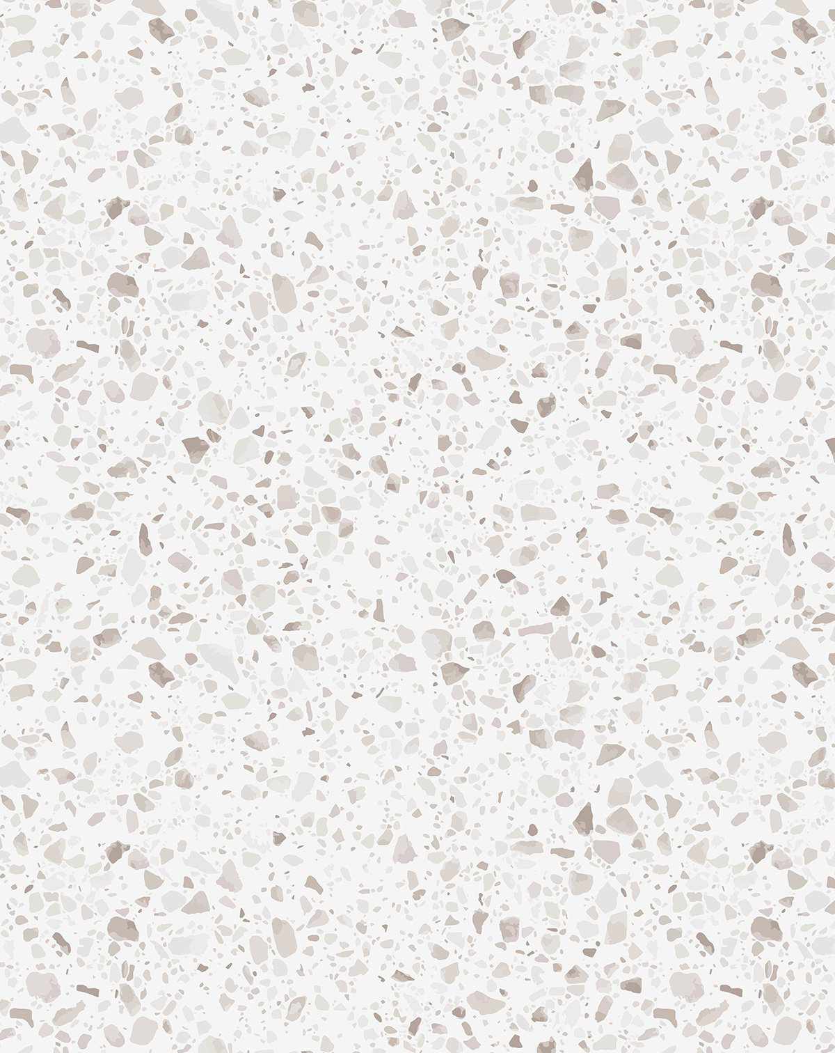 St Germain Terrazzo Wallpaper - Olive et Oriel