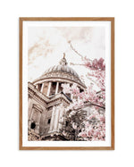 St Paul's Cathedral in Spring Art Print-PRINT-Olive et Oriel-Olive et Oriel-Buy-Australian-Art-Prints-Online-with-Olive-et-Oriel-Your-Artwork-Specialists-Austrailia-Decorate-With-Coastal-Photo-Wall-Art-Prints-From-Our-Beach-House-Artwork-Collection-Fine-Poster-and-Framed-Artwork