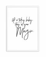 Stay In Your Magic Art Print-PRINT-Olive et Oriel-Olive et Oriel-A5 | 5.8" x 8.3" | 14.8 x 21cm-White-With White Border-Buy-Australian-Art-Prints-Online-with-Olive-et-Oriel-Your-Artwork-Specialists-Austrailia-Decorate-With-Coastal-Photo-Wall-Art-Prints-From-Our-Beach-House-Artwork-Collection-Fine-Poster-and-Framed-Artwork
