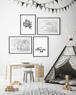 Stegosaurus LS | Dinosaur Collection Art Print-PRINT-Olive et Oriel-Olive et Oriel-Buy-Australian-Art-Prints-Online-with-Olive-et-Oriel-Your-Artwork-Specialists-Austrailia-Decorate-With-Coastal-Photo-Wall-Art-Prints-From-Our-Beach-House-Artwork-Collection-Fine-Poster-and-Framed-Artwork
