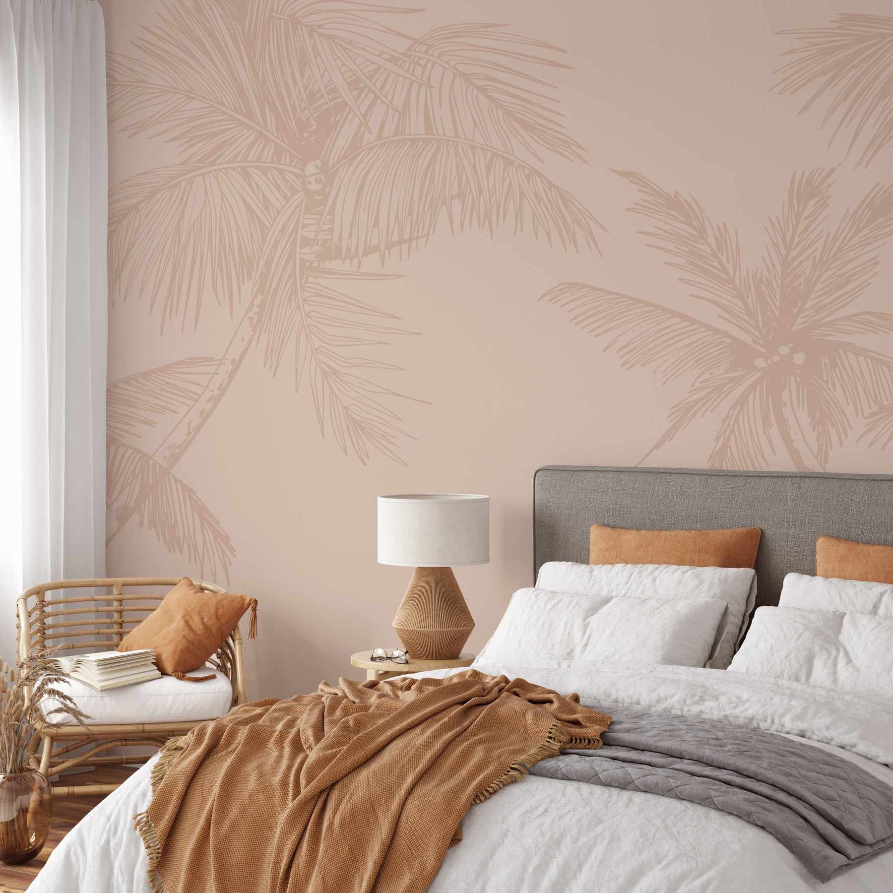 The Palms Wallpaper in Sahara