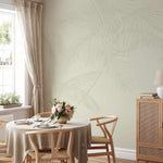 The Palms Wallpaper in New Neutral