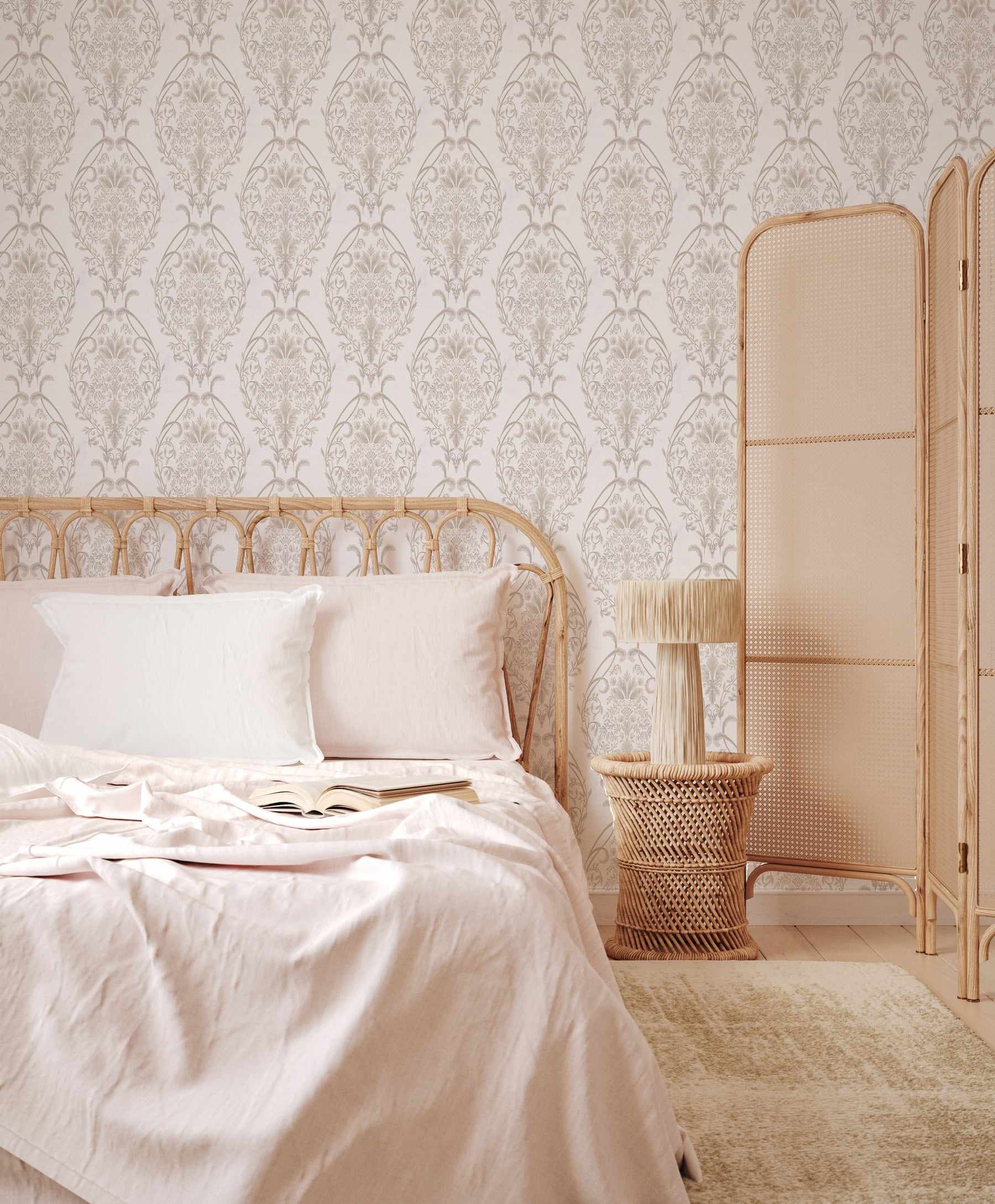 Luxe Damask Wallpaper